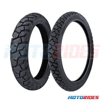 Combo de pneus Pirelli Dura Traction 90/90-21 + 120/80-18